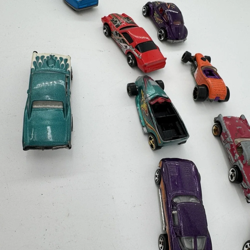 Vintage Hot Wheels Diecast Car Lot Of 9 Mattel‎ 1970s 1980s 1990s Toy Cars